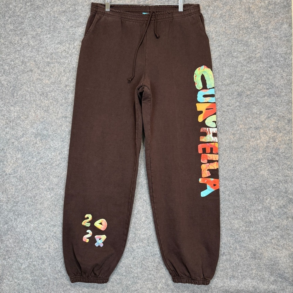 Coachella 2024 Heavyweight Sweatpants Adult XL Puff Print Sunset Music Festival